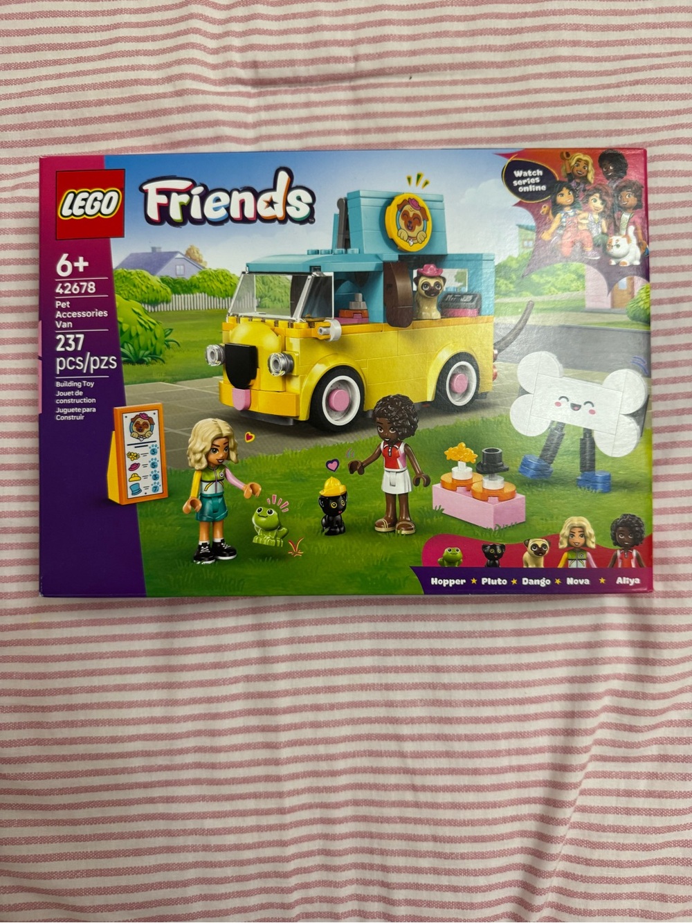 LEGO Friends Yellow Pet Accessories Van Building Set (237 pcs)